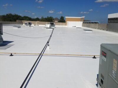 Tropical 914 Silicone Roofing System Over TPO